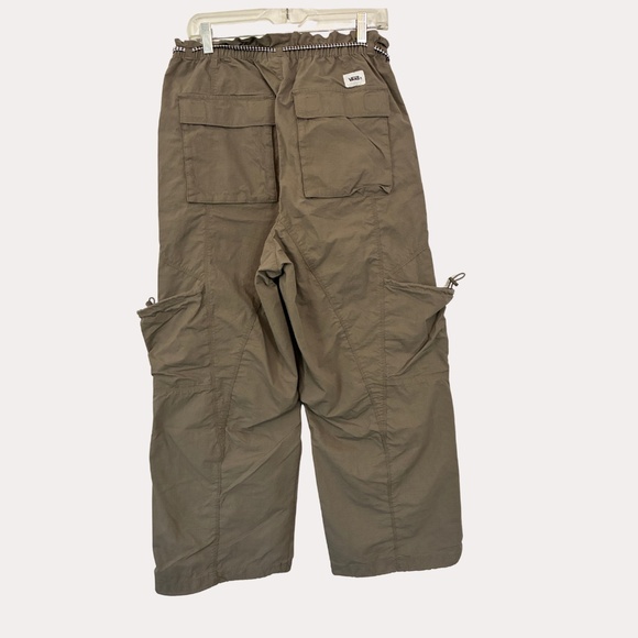 Vans by SZA $150 Premium Canopy Parachute Utility Cargo Pants Unisex Small Brown - Picture 5 of 16